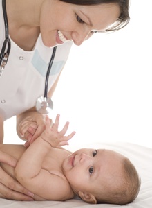 bebelus la vizita medicala