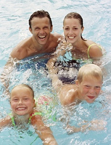 familie la piscina