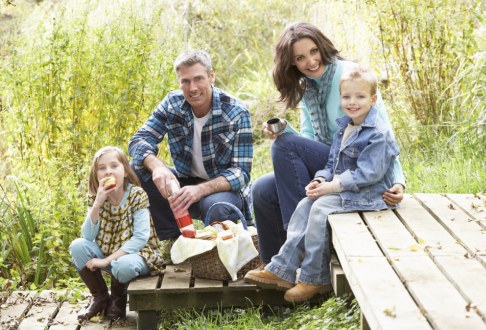 Familie la picnic